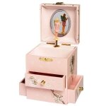 Trousselier - s13003 - jouet de premier age - boite a musique - fe cerisier - flower fairies - figurine ...