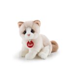 Trudi - chat brad blanc / beige