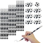 Trust - lot de 15 crayons de football avec 15 gommes de football, cadeaux de fête de football, décorations ... Trust - lot de 15 crayons de football avec 15 gommes de football, cadeaux de fête de football, décorations ...