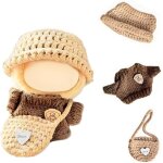 Trust - 3 pices vtements pour 17 cm poupe la - bu - bu, vetement peluche accessoires diy pour la - ...