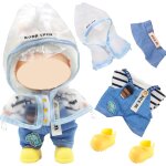 Trust - lot de 5 vtements pour poupe en peluche de 17 cm - accessoires mignons pour poupe avec manteau ...