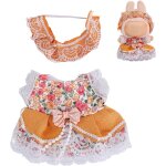 Trust - ensemble de vêtements pour poupée de 17cm, robe orange et bandeau style kawaii adorable tenue ... Trust - ensemble de vêtements pour poupée de 17cm, robe orange et bandeau style kawaii adorable tenue ...