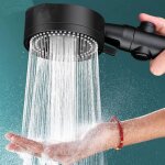 Trust - pommeau de douche a haute pression economie d'eau, douchette douche salle de bain rglable a ...