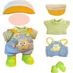 Trust - robe de poupée compatible avec labubu, robe de perruque de 17 cm comprend une veste verte claire, ... Trust - robe de poupée compatible avec labubu, robe de perruque de 17 cm comprend une veste verte claire, ...
