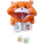 Trust - vêtements pour poupée en peluche - veste à capuche - motif renard orange - 20, 3 cm Trust - vêtements pour poupée en peluche - veste à capuche - motif renard orange - 20, 3 cm