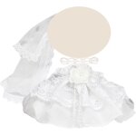 Trust - vtements de poupe, tenue de poupe, tenue de marie pour poupes en peluche de 17 cm, accessoires ...