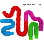 Tube de bobine pop en plastique pour enfants, cercle de jouets magiques cr�atifs, jouets amusants, d�veloppeme ...