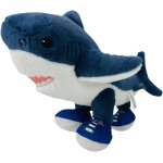 Tungtungtungsahur en peluche, tralalero tralala peluche, requin avec des chaussures, animaux drle, italian ...