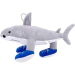 Tungtungtungsahur en peluche, tralalero tralala peluche, requin avec des chaussures, animaux drle, italian ...