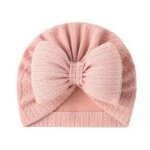 Turban a n?ud papillon pour bb, chapeau doux pour, bonnet indien pour bb, bonnets pour garons, enveloppem ...