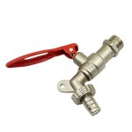 Tuyau bibb verrouillable dn15 en laiton, filetage mâle, robinet de machine a laver, tuyau d'arrosage, ... Tuyau bibb verrouillable dn15 en laiton, filetage mâle, robinet de machine a laver, tuyau d'arrosage, ...