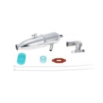 Tuyau d'echappement 02124 pour mod�le hsp bq 002 10 / 1 rc, pi�ces automobiles