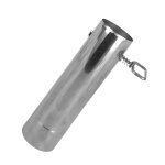 Tuyau de pole a bois en acier inoxydable, tube de four de chemine rglable, accessoires de pole a ...