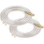 Tuyau pour tire - lait swing medela, 2 / paquet, sans bpa, tuyau de remplacement pour la pice medela ...