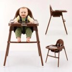 Twinky� chaise haute b�b� eco evolutive, pliable & r�glable si�ge repas confort de 6 mois a 3 ans multifoncti ...