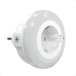 Tye - tessan veilleuse prise electrique avec capteur crépusculaire, multiprise murale avec interrupteur, ... Tye - tessan veilleuse prise electrique avec capteur crépusculaire, multiprise murale avec interrupteur, ...