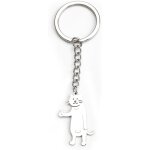 Tysq - porte - cls chat mignon avec pouce lev, idal pour enseignants, amis, cadeaux d'anniversaire ...