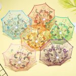 Tzf - lot de 6 parapluies de marie - mini parapluie pour la dcoration - vintage - dentelle - enfant ...
