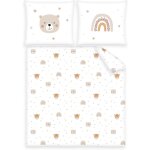 Tzf - babybest, parure de lit bb, little friends, taie d'oreiller 35 x 40 cm avec rabat, housse de ...