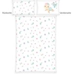Tzf - babybest parure de lit d'hiver little turtle, taie d'oreiller 40 x 60 cm avec rabat htel, housse ...