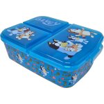 Tzf - boîte a déjeuner pour enfant - différents designs au choix - en plastique sans bpa - bleu Tzf - boîte a déjeuner pour enfant - différents designs au choix - en plastique sans bpa - bleu