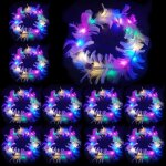 Tzf - couronne de fleurs led, led bandeau fleur, bandeaux a fleurs a led, bandeau couronne led, pour ...