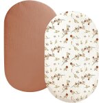 Tzf - drap - housse 70 x 35 cm pour lit d'appoint, poussette, nid de bb - housse de matelas, accessoires ...