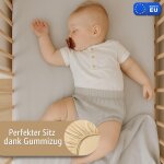 Tzf - drap housse cododo pour nacelle ensemble de 2 draps lot de 3 : 90 x 55 cm avec protege matelas ...