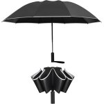 Tzf - parapluies inverss pour la pluie coupe - vent invers compact pliage automatique bandes de scurit ...
