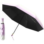 Tzf - parapluie pliant voyage compact portable femme enfant, design dgrad, 8 baleines, anti - uv upf50 ...