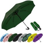 Tzf - siepasa parapluie de voyage compact, coupe - vent, automatique et pliable, parapluie portable pour ...