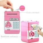 Tzf - tirelire electronique sécurisée avec code secret, mini atm coffre - fort educatif pour enfants ... Tzf - tirelire electronique sécurisée avec code secret, mini atm coffre - fort educatif pour enfants ...