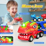 Tzf - voiture télécommandée enfant 1 2 3 4 5 6 ans, dinosaure jouet garcon 1 - 6 ans camion transporteur ... Tzf - voiture télécommandée enfant 1 2 3 4 5 6 ans, dinosaure jouet garcon 1 - 6 ans camion transporteur ...