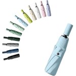 Tzf - voyage parapluie pliant de poche, compact automatique ouverture et fermeture rsistant au uv, ultra ...