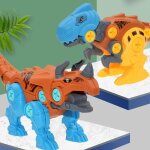 ¿uf de dinosaure avec tournevis, tyrannosaure triceratops, jouet educatif pour enfant, d�montage d'�crou, ...