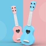 Ukulele acoustique 4 cordes, petite guitare pour enfants, instrument de musique de simulation, jouet ... Ukulele acoustique 4 cordes, petite guitare pour enfants, instrument de musique de simulation, jouet ...