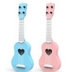 Ukulele acoustique 4 cordes, petite guitare pour enfants, instrument de musique de simulation, jouet ... Ukulele acoustique 4 cordes, petite guitare pour enfants, instrument de musique de simulation, jouet ...