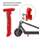 Ulip béquille de scooter électrique support de pied extensible support de stationnement latéral de scooter ... Ulip béquille de scooter électrique support de pied extensible support de stationnement latéral de scooter ...