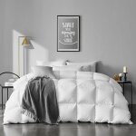 Ulteronixshop - couette en duvet et plume naturelle 4 saisons temp�r� pour 2 personne couverture chaude ...