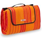 Ulteronixshop - couverture de pique - nique picnic plaid imperm�able 200x200 cm poign�e isolation, orange ...