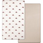 Ulteronixshop - drap housse 70x140 cm, mousseline de coton drap housse lit bebe, protege matelas bebe ...