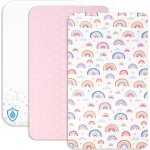 Ulteronixshop - draps housses 80x160 cm + 1 al�se prot�ge matelas imperm�able compatible lit cabane 80x160 ...