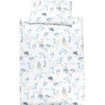 Ulteronixshop - ensemble de linge de lit pour enfants 2 pi�ces pour fille gar�on, animaux marins / bleu, ...