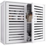 Ulteronixshop - meuble mural salle de bain blanc, armoire de toilettes suspendue, armoire a pharmacie ...
