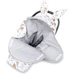 Ulteronixshop - nid d'ange couverture bebe 90x90 cm - chanceliere siege auto ou enveloppante b�b� poussette ...