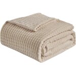 Ulteronixshop - plaid couverture douillette, plaid polaire flanelle, 150 x 200cm, douce, chaude, jet� ...