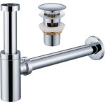 Ulteronixshop - siphon lavabo salle de bain avec bonde lavabo - siphon universel anti - odeur, bonde ...