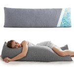 Ulteronixshop - traversin 137 cm coussin de grossesse pour dormir oreiller pour dormeur lat�ral long ...