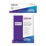 Ultimate guard - 50 pochettes supreme ux sleeves taille standard violet mat