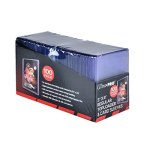 Ultra pro 3 x 4 toploaders and clear sleeves for collectible trading cards (includes 100 toploaders and ...